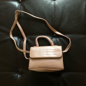 Never used, Blush snake skin small purse